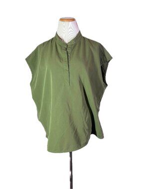 FIGS Size XL Rafaela Oversized Scrub Top Green